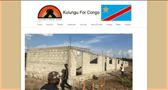 Desktop Screenshot of kulunguforcongo.com